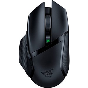 Razer - Basilisk X Hyperspeed Wireless Optical Gaming Mouse - Black - $37.99