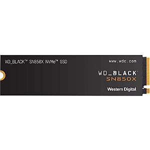 2TB WD_BLACK SN850X NVMe Gen4 SSD $145 at Newegg