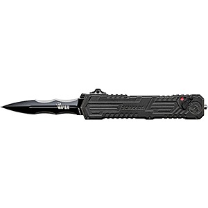 Schrade Viper OTF Knife, 3rd Gen, Duel Blade, TiNi Coated Blade $21.99 at Midway USA