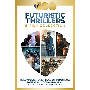 Microsoft / Itunes - WB 100 Futuristic Thrillers - 5 movies - AI, Demolition Man, and more - digital HD movies $9.99