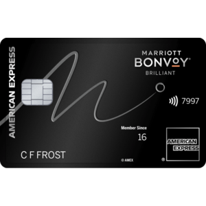 American Express Marriott Bonvoy Brilliant Credit Card Welcome Offer increased to 185,000 points (Bevy, 155,000)