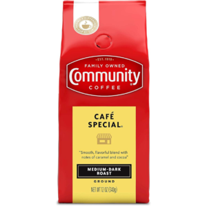 $4.54 w/ S&S: Community Coffee Café Special Blend, Medium Dark Roast Ground Coffee, 12 Ounce Bag
