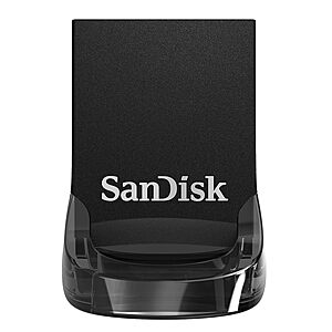 256GB SanDisk Ultra Fit USB 3.1 Flash Drive (Up to 130 MB/s) $11.89
