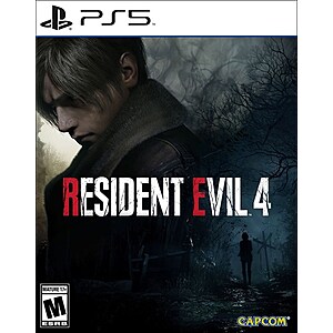 Resident Evil 4 Remake (PS5 or Xbox Series X, Pre-Owned) $34.99 + Free Shipping