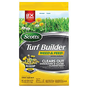 Scott's Turf Builder - Weed/Feed @ Sams Club: 40LBS @ $34.98 (covering 14K sq ft)