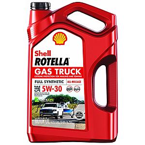 Rotella Full Synthetic Motor Oil, 5 Quart - Pack of 1 [0W-20, 5W-20, 5W-30] $14.47 after $10 MIR
