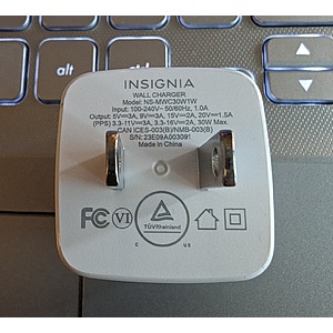 Insignia 30W PPS compact type-c Charger Bestbuy @ $10.99
