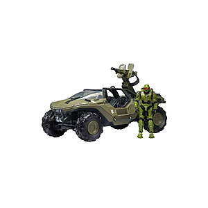 Halo Deluxe Vehicle Warthog w/ 4" Action Figure $15 + Free Shipping w/ Walmart+ or on $35+