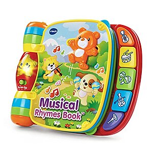 VTech Musical Rhymes Book (Red) $6.81 + Free Shipping w/ Prime or on $25+