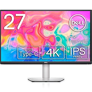 27" Dell S2722QC 4K UHD IPS LED Monitor $250 + Free Shipping