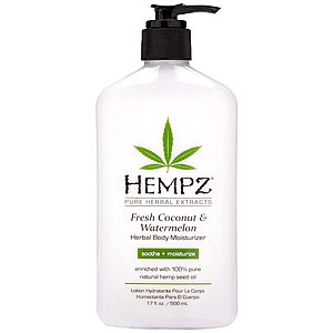 Hempz Fresh Coconut & Watermelon Moisturizing Skin Lotion $7.24 with S&S at Amazon