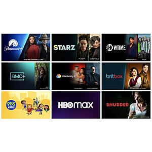Amazon Prime Video Channels: 2-Month Select Streaming Channel Subscriptions from $0.75/month