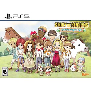 Story of Seasons: A Wonderful Life - Premium Edition PS5 $14.99 FS w/ Prime - $14.99