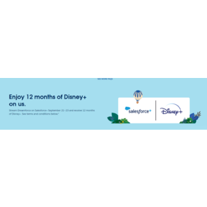 Disney+ 1 year free membership  (details inside)
