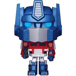 Funko Pop! Retro Toys: Transformers Metallic Optimus Prime $8.90