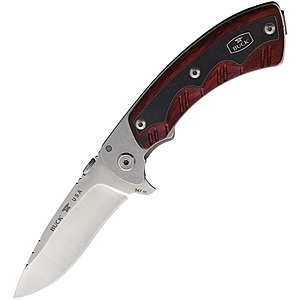 Buck Knives Open Season Folding Knife - Wood, S30V Blade (Free Shipping)