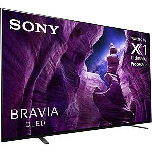 Sony 55" A8H OLED 4K HDR (2020 model) $1099.99 at Best Buy