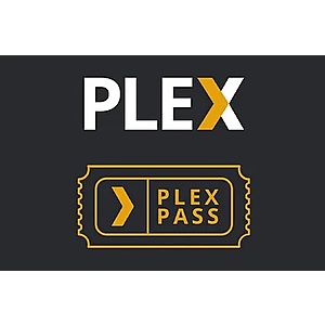 Plex Pass Premium Subscription: 20% Off: Lifetime $96 or Annual/Year $32