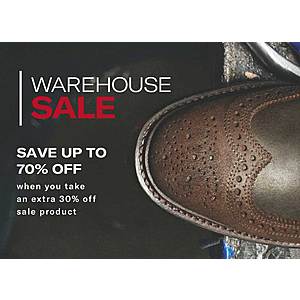 Allen Edmonds Sale Extra 30% off. Park Avenue for $209 and Shoes starting at from $69.98