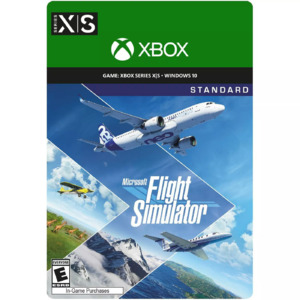 Microsoft Flight Simulator (Xbox Series X|S/Windows 10 Digital Code) $19.99 via Target