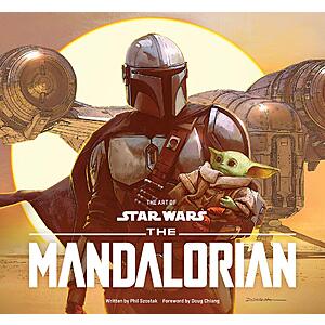 256-Page The Art of Star Wars: The Mandalorian (Hardcover Book) $20 via Amazon