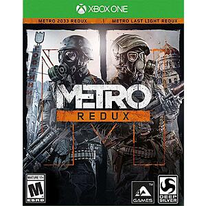 GameStop Pro Rewards Members w/ $5 Monthly Coupon: Metro Redux (Xbox Digital) $2.50 & More