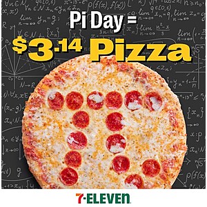 Pi Day Deals: Caulipower Coupon Up to $11.99 Off, 7-Eleven Large Pizza $3.14 & Much More
