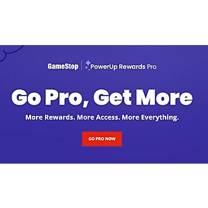 GameStop PowerUp Rewards Pro Membership Offer (1-Year Membership) from $9.99 w/ 10,000 Points ($10 Reward/More Perks) via GameStop