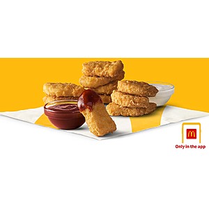 McDonald's Offer: FREE 10-Piece Chicken McNuggets (New Users: Must Download/Join MyMcDonald's Reward/App)