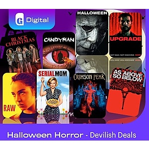 $3.99 Digital Film/Movies (MA): Halloween (2018), The Hunt, Jaws, Doom: Unrated, Phantom of the Opera (1943), Upgrade, Firestarter (1984), Army of Darkness & Many More