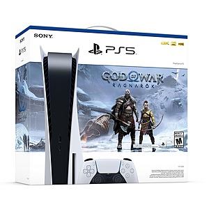 PlayStation 5 PS5 Console with God of War: Ragnarok Bundle - GameStop - $559