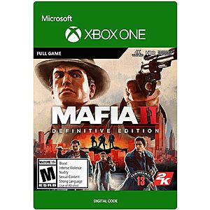 Mafia II: Definitive Edition (Xbox One/Series X|S Digital Code) $4.49 via Newegg