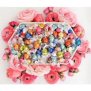 500-Piece Custom Lindor Pick/Mix Gourmet Chocolate Truffles Box $93.80 w/ Newsletter Signup + $19 Expedited S/H
