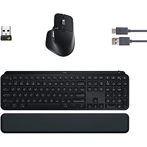 Best Buy In-Store Offer: Logitech MX Keys S Advanced Scissor Keyboard/Mouse Bundle $160 w/ Logitech Recycling Program & More