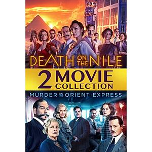 Death on the Nile (2022) + Murder on the Orient Express (2017) (4K UHD Digital Films; MA) $7.99 via Microsoft Store/VUDU