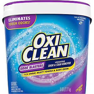 $8.24 /w S&S: OxiClean Odor Blasters Odor & Stain Remover Powder, 5 Lbs at Amazon