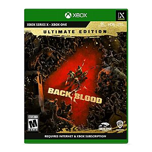 Back 4 Blood: Ultimate Edition (Xbox One/Series X) $14.95