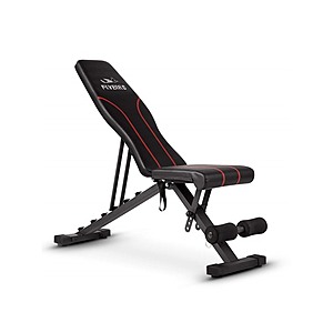 FLYBIRD Adjustable Weight Workout Bench Incline Foldable 600 lbs limit $60