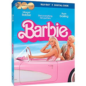 Barbie (Blu-ray + Digital) $13