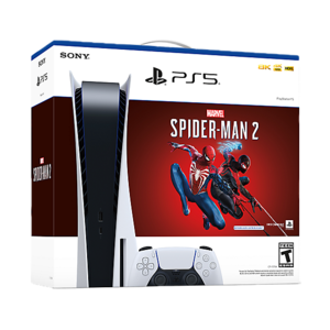 Sony PlayStation 5 Disc Console w/ Marvel's Spider-Man 2 Bundle $499 + Free S/H