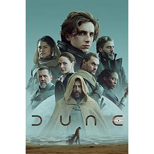 4K UHD Digital Films: Mad Max Fury Road (2015) or Dune (2021) $5 each