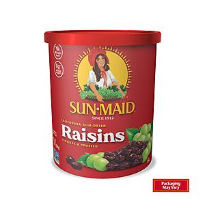 13-Oz Sun-Maid California Sun-Dried Raisins $2.84 w/ S&S + Free Shipping w/ Prime or on orders over $35