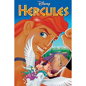Disney Digital HD Animated Features: Hercules or The Hunchback of Notre Dame $5 each