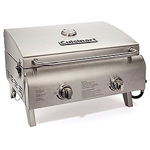 Select Cuisinart Grills/Smokers: 36" Chefs Vertical Propane Smoker (COS-244) $108.66, Gourmet Two Burner Gas Griddle (CGG-501) $98.58 & More via Amazon