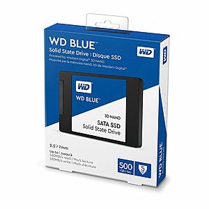 500GB WD Blue 2.5" SATA III 3D Solid State Drive  $89 + Free S/H