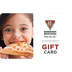 $50 BJ's Restaurant, Famous Footwear, or Coldstone Gift Card (Email Delivery) for $40 via Amazon
