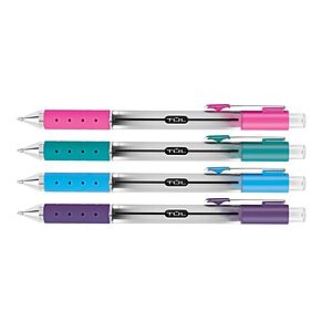 4-Pack TUL Pens (Retractable or Rollerball) $2.60 & More + Free S/H