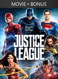 Justice League (Digital HDX/4K UHD) + Aquaman $8 Movie Ticket Voucher $5