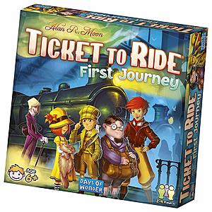 Board Games: Ravensburger Labyrinth $18, Ticket to Ride: First Journey $23.50 & More