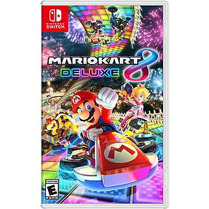Mario Kart 8 Deluxe (Nintendo Switch Digital Code) $41.99 via Amazon/BB/GameStop
